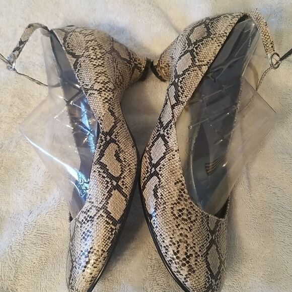 COMFORTVIEW Snakeskin Design Pump SZ 8.5 W - Picture 5 of 8
